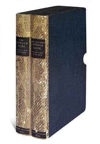 KIPLING, RUDYARD. The Jungle Book * The Second Jungle Book.